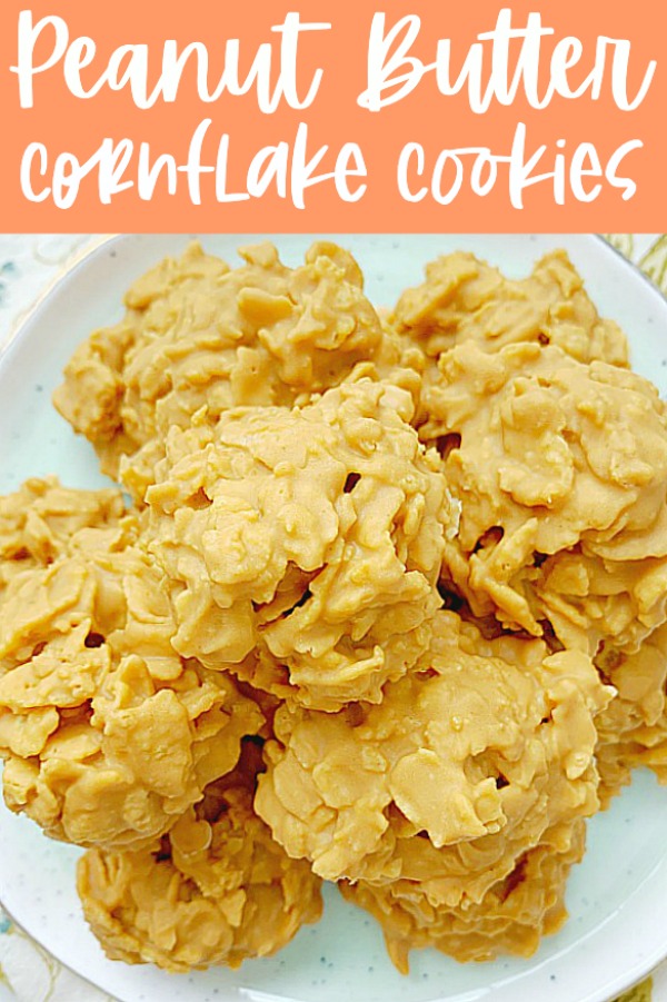 Peanut Butter Cornflake Cookies | Foodtastic Mom #cookierecipes #peanutbuttercornflakecookies