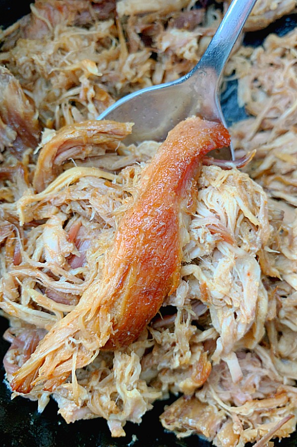 pulled pork in the crockpot