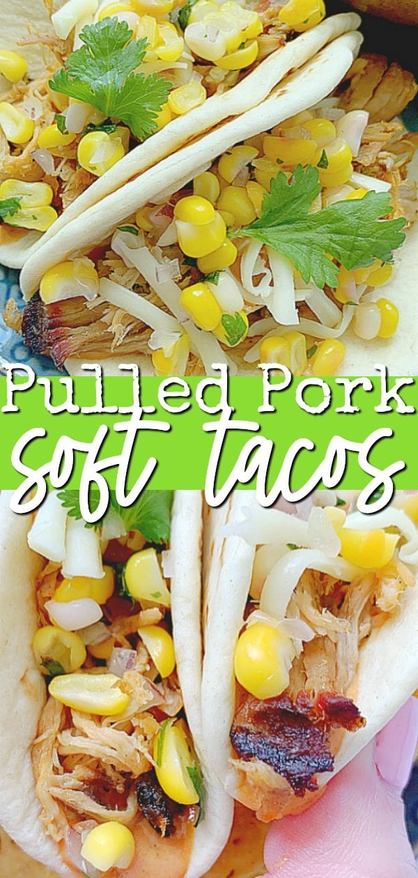 Pulled Pork Tacos | Foodtastic Mom #pulledporkcrockpotrecipes #pulledpork #pulledporktacos #tacorecipes