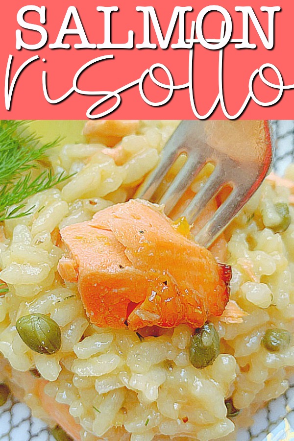 Salmon Risotto | Foodtastic Mom #salmonrisotto #risottorecipes #salmonrecipes