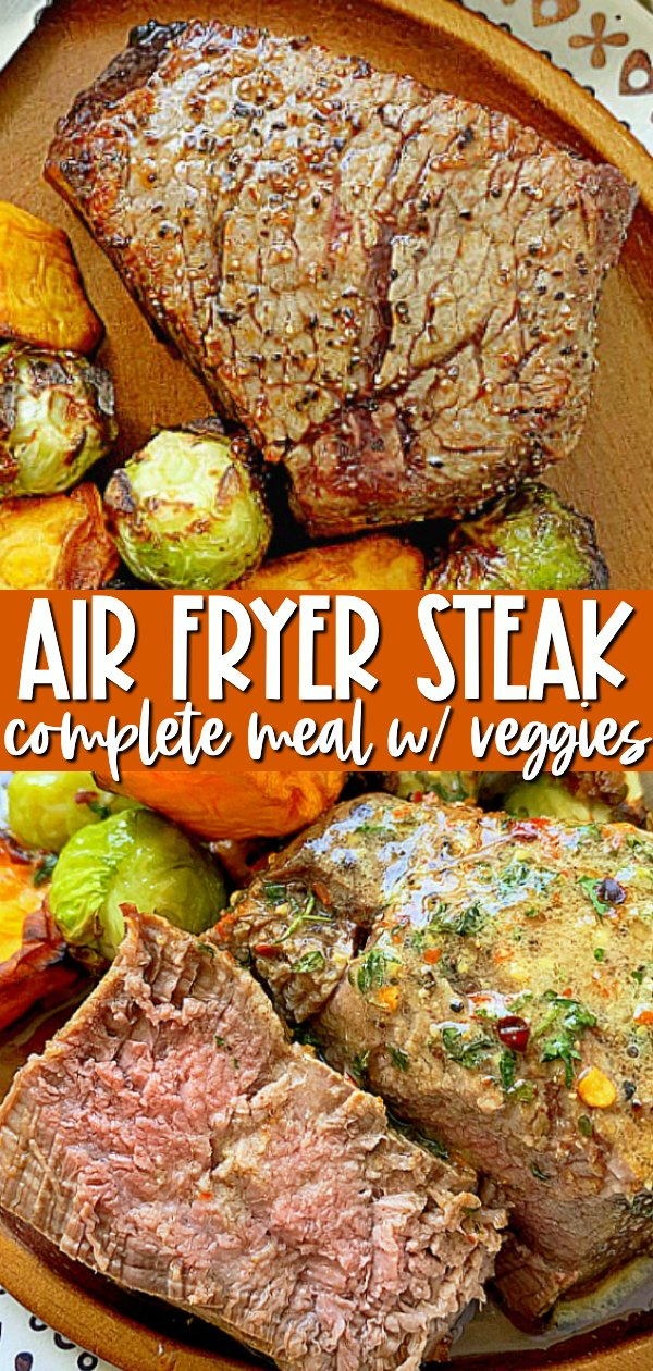 Air Fryer Filet Mignon | Foodtastic Mom #airfyerrecipe #airfryersteak #airfryerfiletmignon #filetmignonrecipes via @foodtasticmom