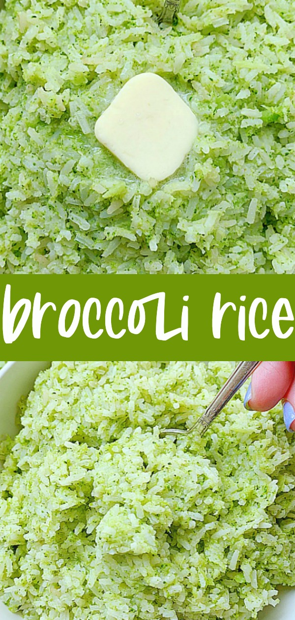 Broccoli Rice | Foodtastic Mom #ricerecipes #broccolirice #sidedishes