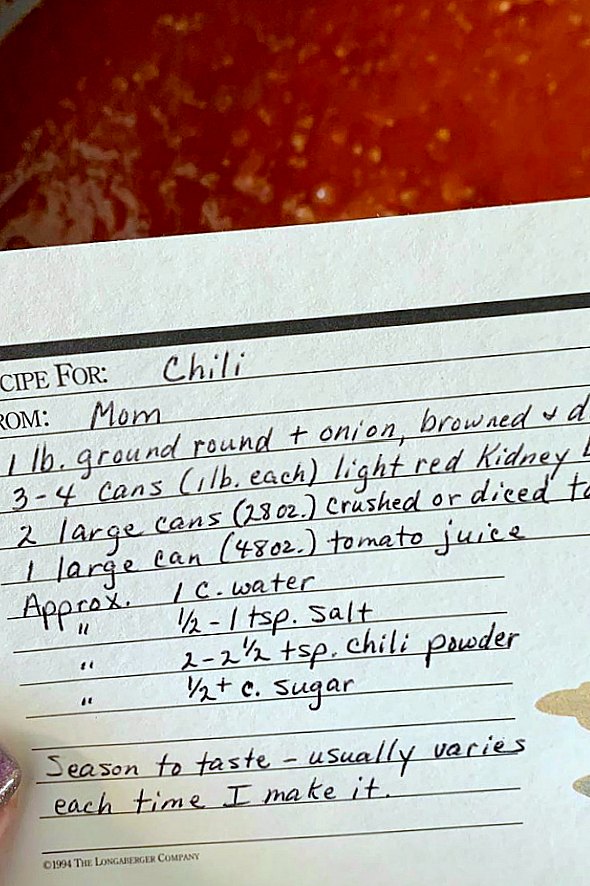 My Mom's Chili Recipe | Foodtastic Mom #chili #chilirecipe #chilirecipeeasy