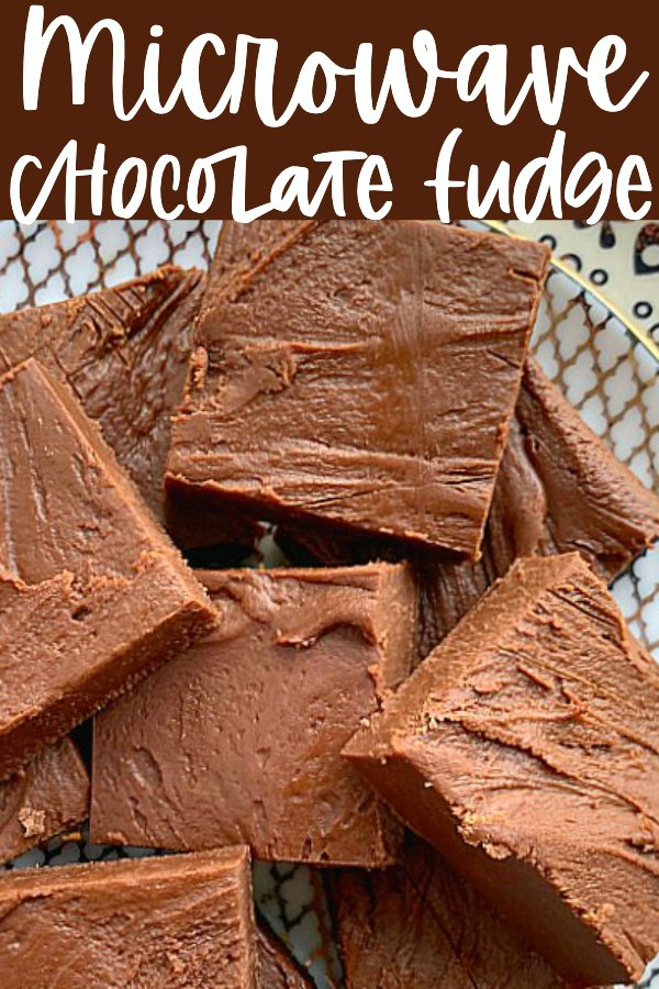 My Mom's recipe for Microwave Fudge is the best, most creamy and dreamy fudge you'll ever make. It's foolproof and customizable for gift giving. via @foodtasticmom