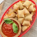 Air Fryer Pizza Rolls | Foodtastic Mom #airfryerrecipes #pizzarolls #pizzarollsinairfryer