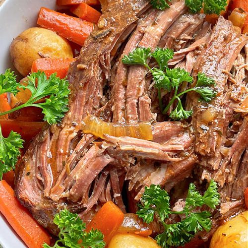 Slow Cooker Sirloin Tip Roast