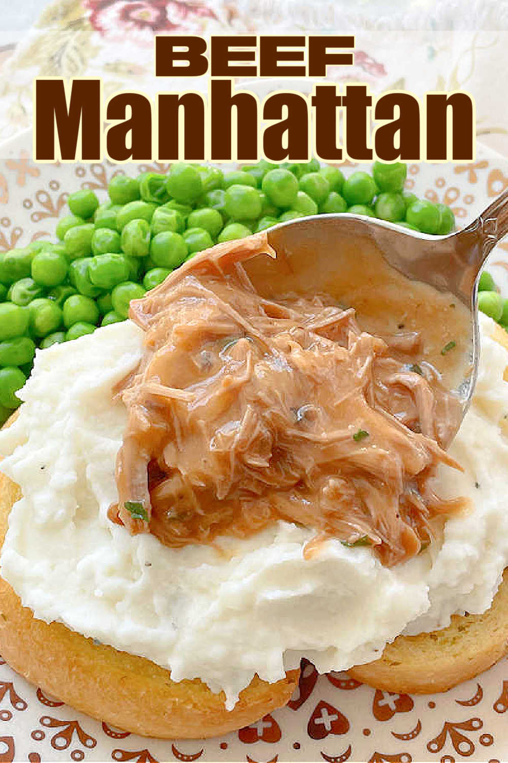 Beef Manhattan | Foodtastic Mom #potroast #leftovers #beefrecipes #beefmanhattan #beefmanhattanrecipe via @foodtasticmom
