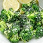 Air Fryer Broccoli | Foodtastic Mom #airfryerbroccoli #airfryerrecipes #broccolirecipes