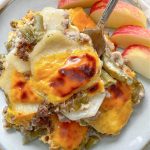 Hamburger Potato Casserole | Foodtastic Mom #hamburgerrecipes #casserolerecipes #hamburgerpotatocasserole