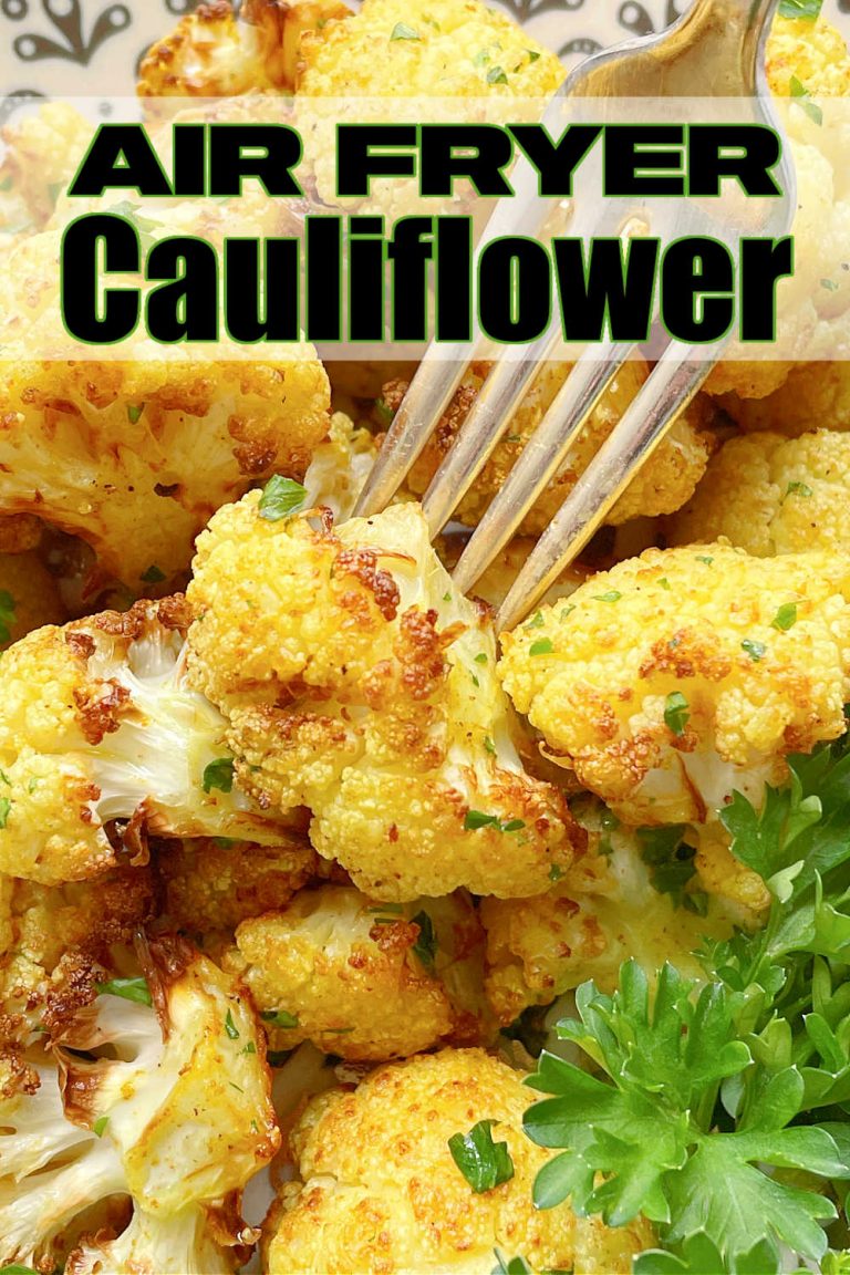 Air Fryer Cauliflower Foodtastic Mom