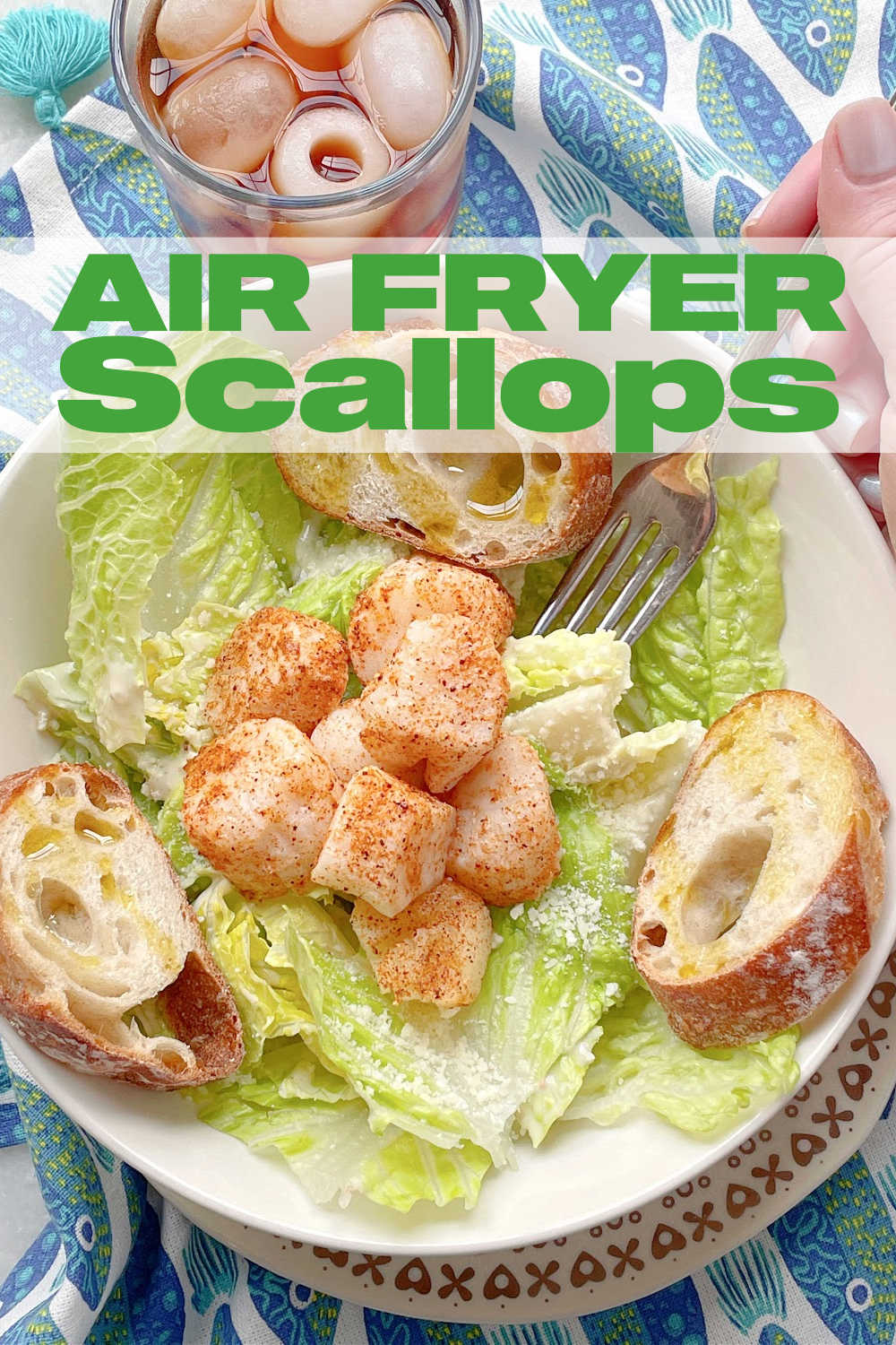 Air Fryer Scallops - Foodtastic Mom