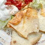 Air Fryer Quesadillas | Foodtastic Mom #airfryerrecipes #quesadilla #airfryerquesadillas #mexicanrecipes