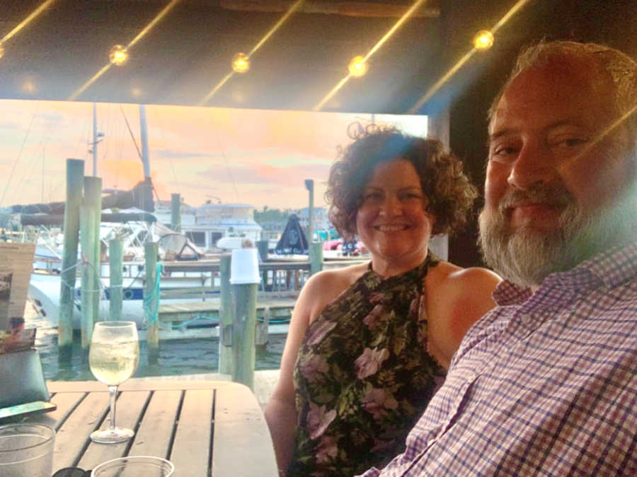 jill and jesse at the dixie fish company in fort myers florida