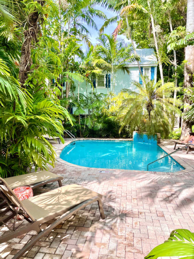 pool at the tropical inn in key west florida