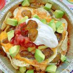 Air Fryer Nachos | Foodtastic Mom #airfryerrecipes #nachos #airfryernachos