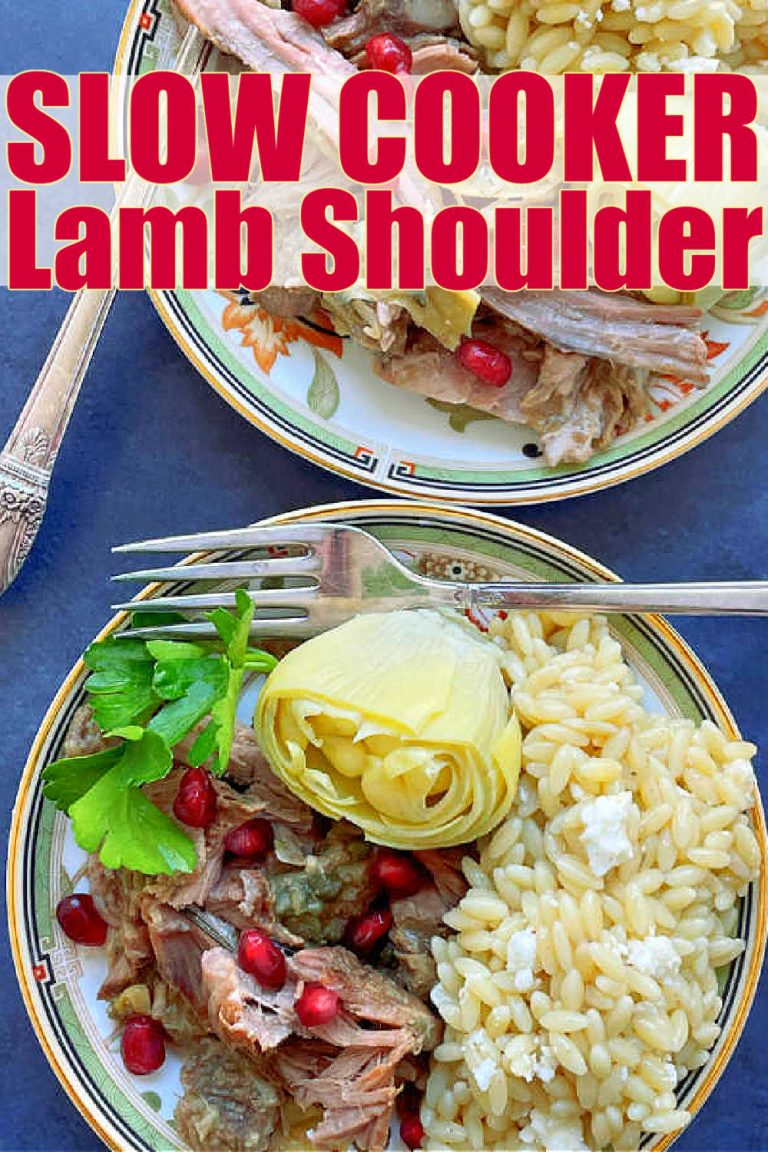 Slow Cooker Lamb Shoulder Foodtastic Mom