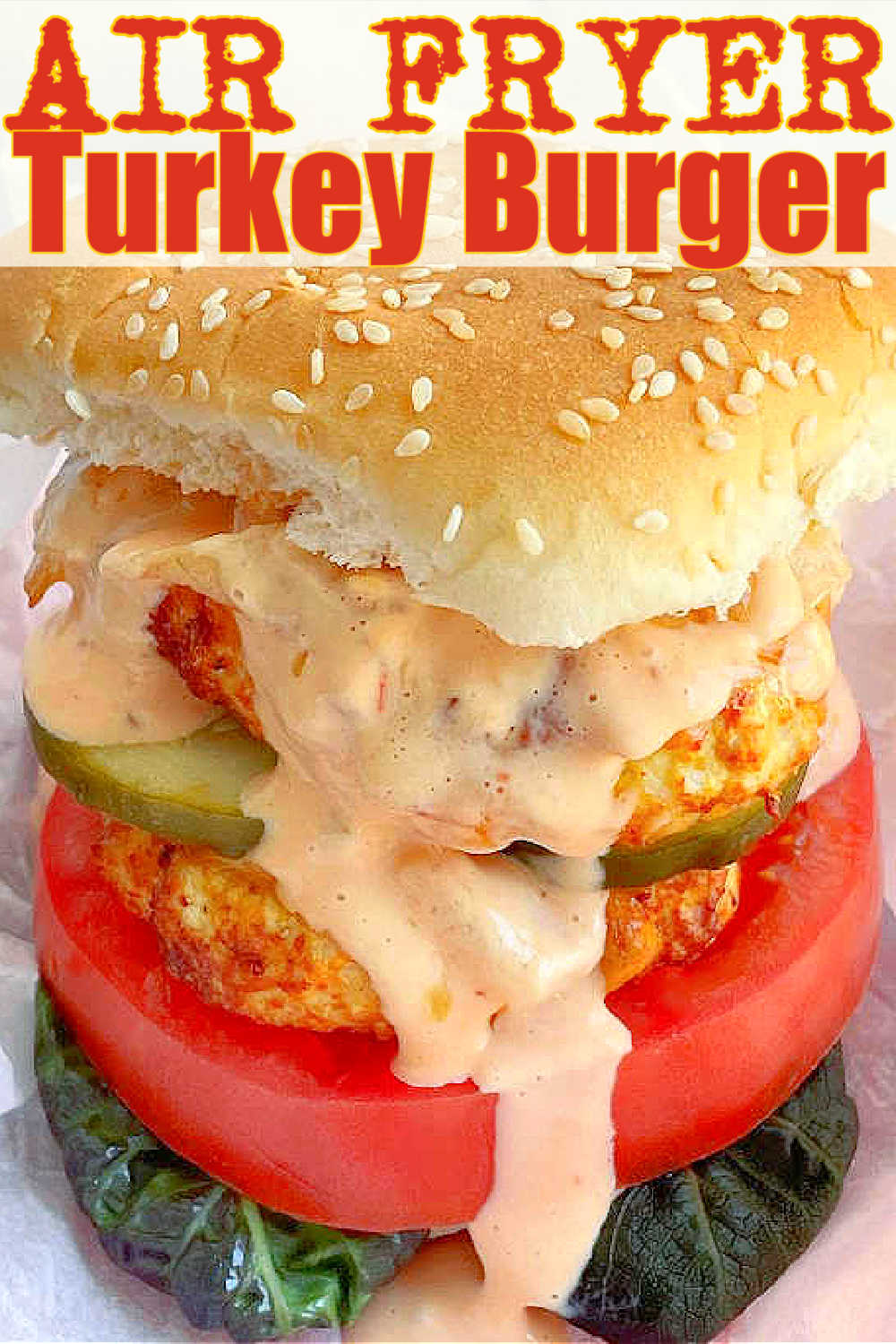 Air Fryer Turkey Burgers | Foodtastic Mom #airfryerrecipes #turkeyburger #burgerrecipes #airfryerturkeyburgers via @foodtasticmom