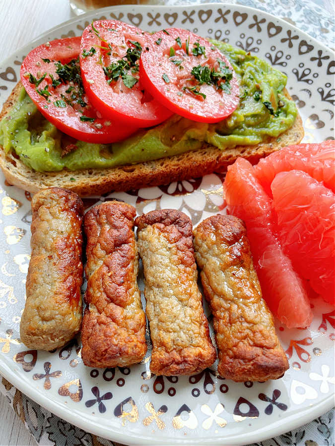 air fryer breakfast sausage links