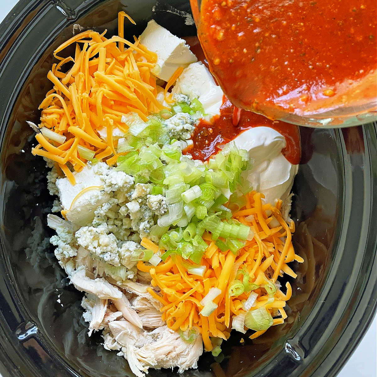 Crock Pot Buffalo Chicken Dip Foodtastic Mom