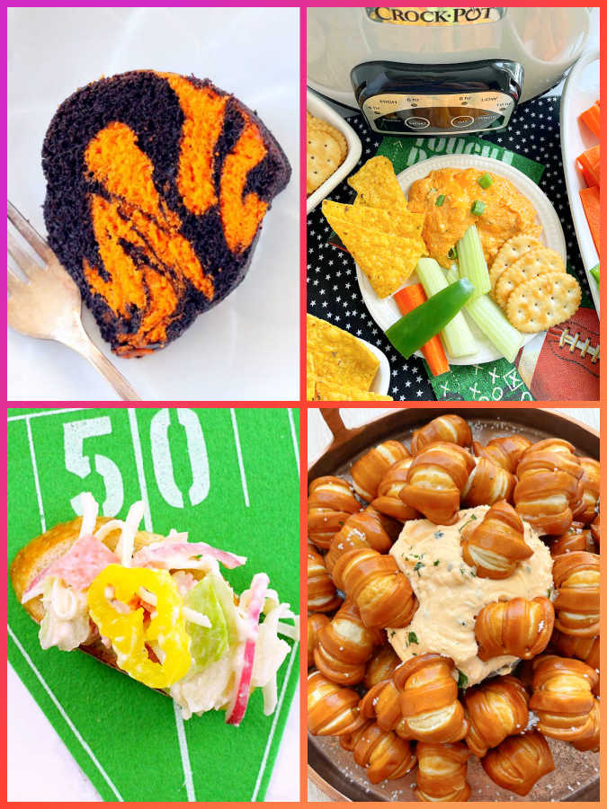 30+ Fabulous Football Snacks | Foodtastic Mom #footballfood #gamedayrecipes #footballsnacks via @foodtasticmom