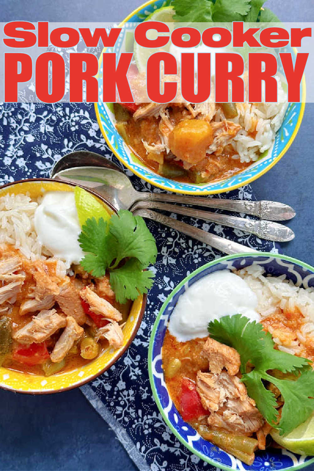 Pork Curry | Foodtastic Mom #porkcurry #porkrecipes #curryrecipes #slowcookerrecipes via @foodtasticmom