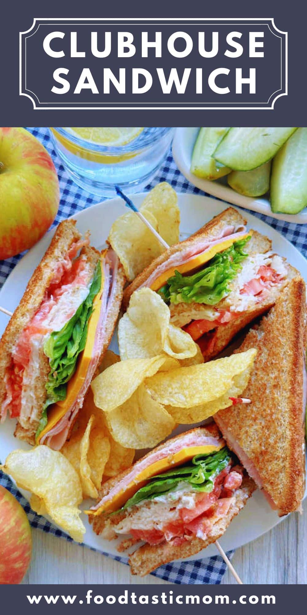 A classic club sandwich recipe with easy step by step instructions. Tarragon mayonnaise and buttery toast make this club sandwich the best. via @foodtasticmom