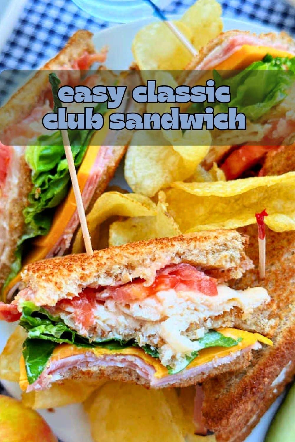 Classic club sandwiches made popular at golf courses and diners across the country are easy and delicious to recreate at home. via @foodtasticmom