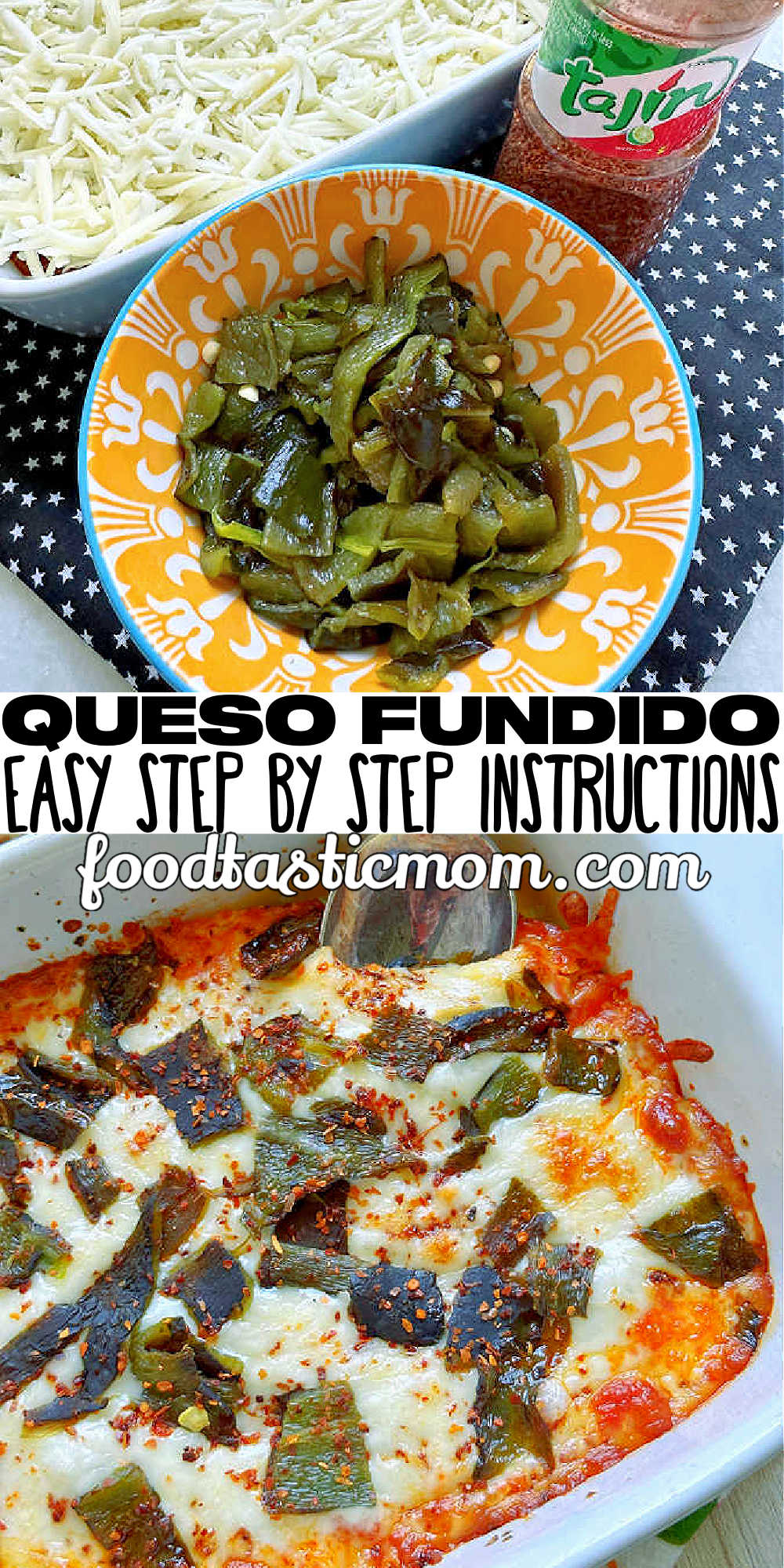 This is a copycat version of the amazing Queso Fundido I enjoyed at La Chosecha Mexican Table while visiting a friend at her home in Texas. via @foodtasticmom