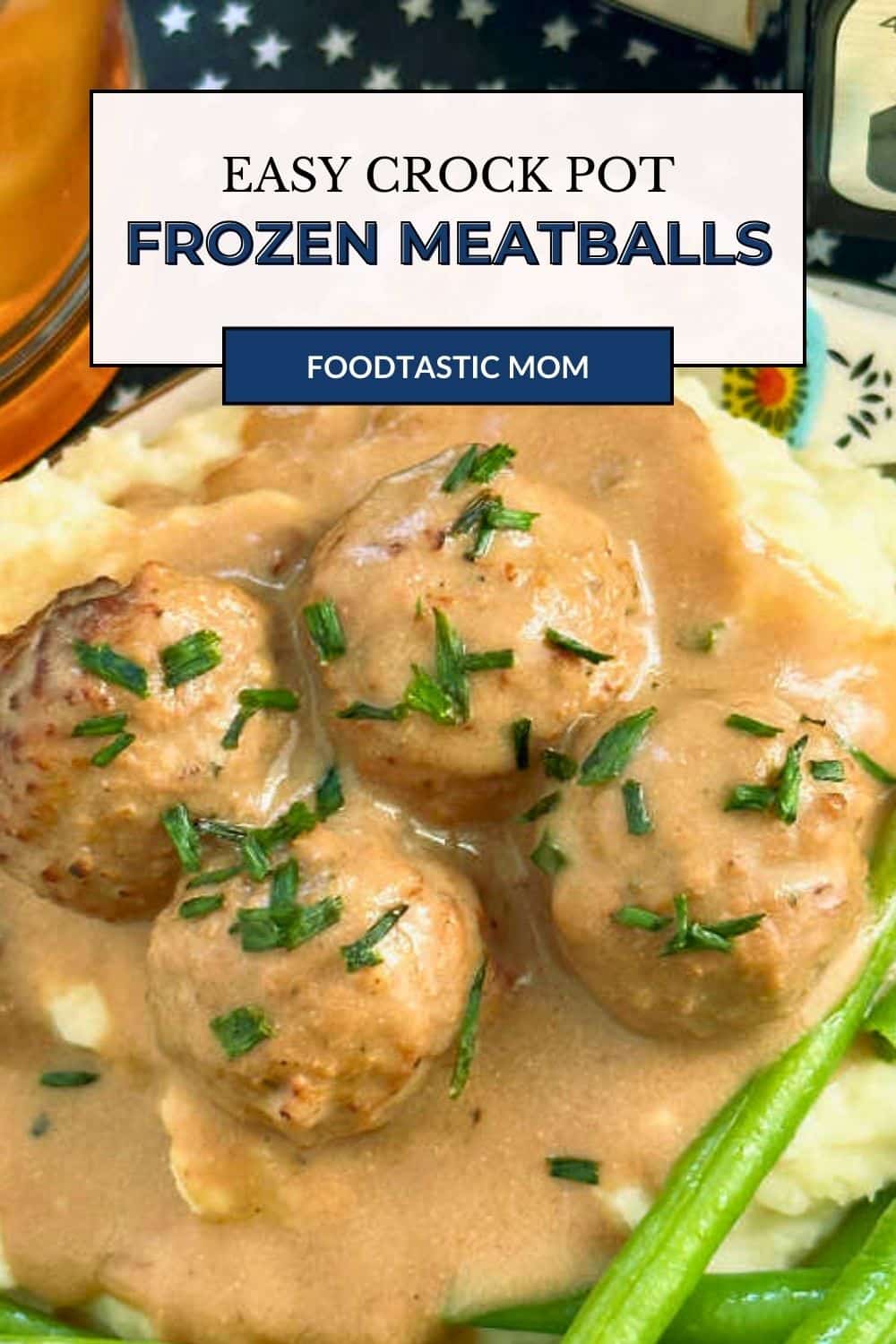 Learn how to cook meatballs from frozen in your Crock Pot, complete with a delicious Swedish meatball gravy made with my microwave roux. via @foodtasticmom