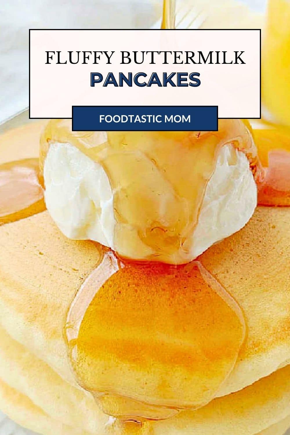 Full fat buttermilk and vegetable oil instead of melted butter are what you need to make the best buttermilk pancakes - video included. via @foodtasticmom