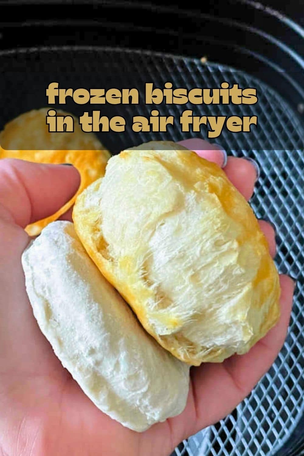 Learn how to cook Frozen Grands Biscuits in the Air Fryer for a wholesome snack or part of an easy and delicious breakfast. via @foodtasticmom