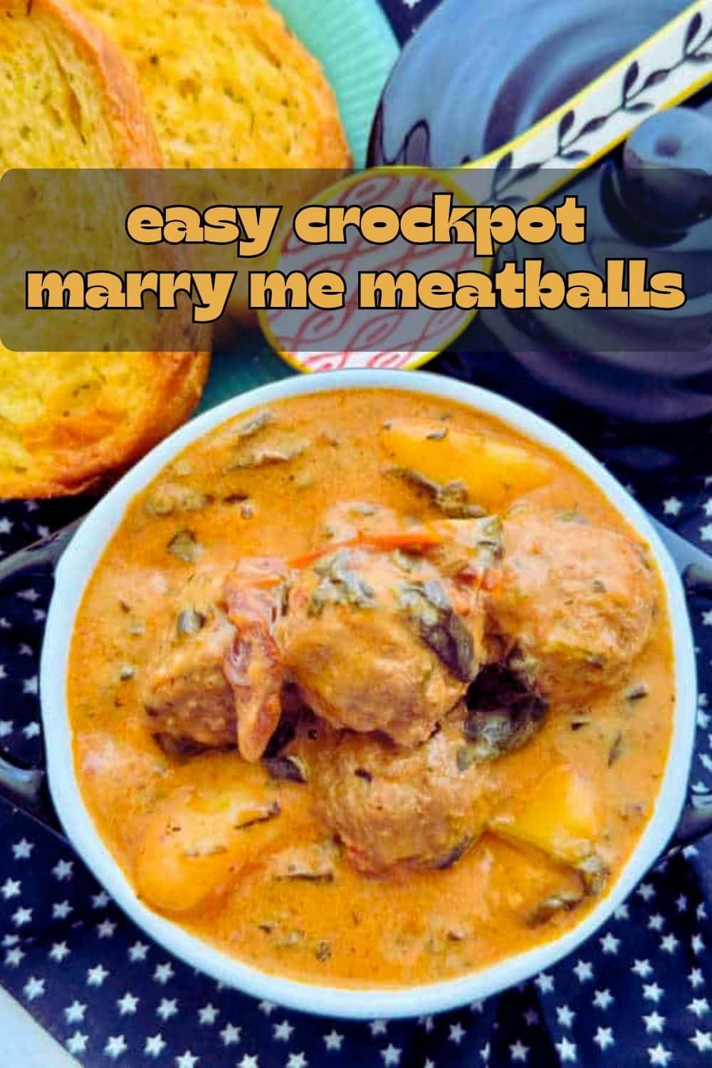 Marry Me Meatballs are easy to make with frozen meatballs and gnocchi drenched with creamy sun-dried tomato sauce. via @foodtasticmom