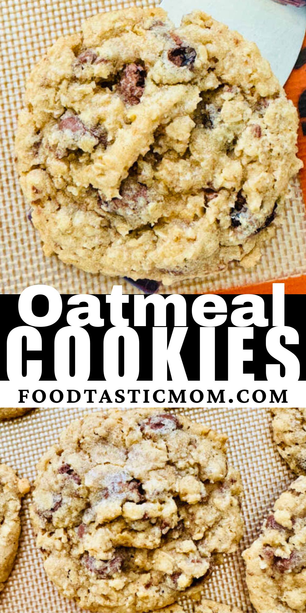 These easy oatmeal cookies are based on my tried and true chocolate chip cookies recipe. I love them with chocolate covered raisins! via @foodtasticmom