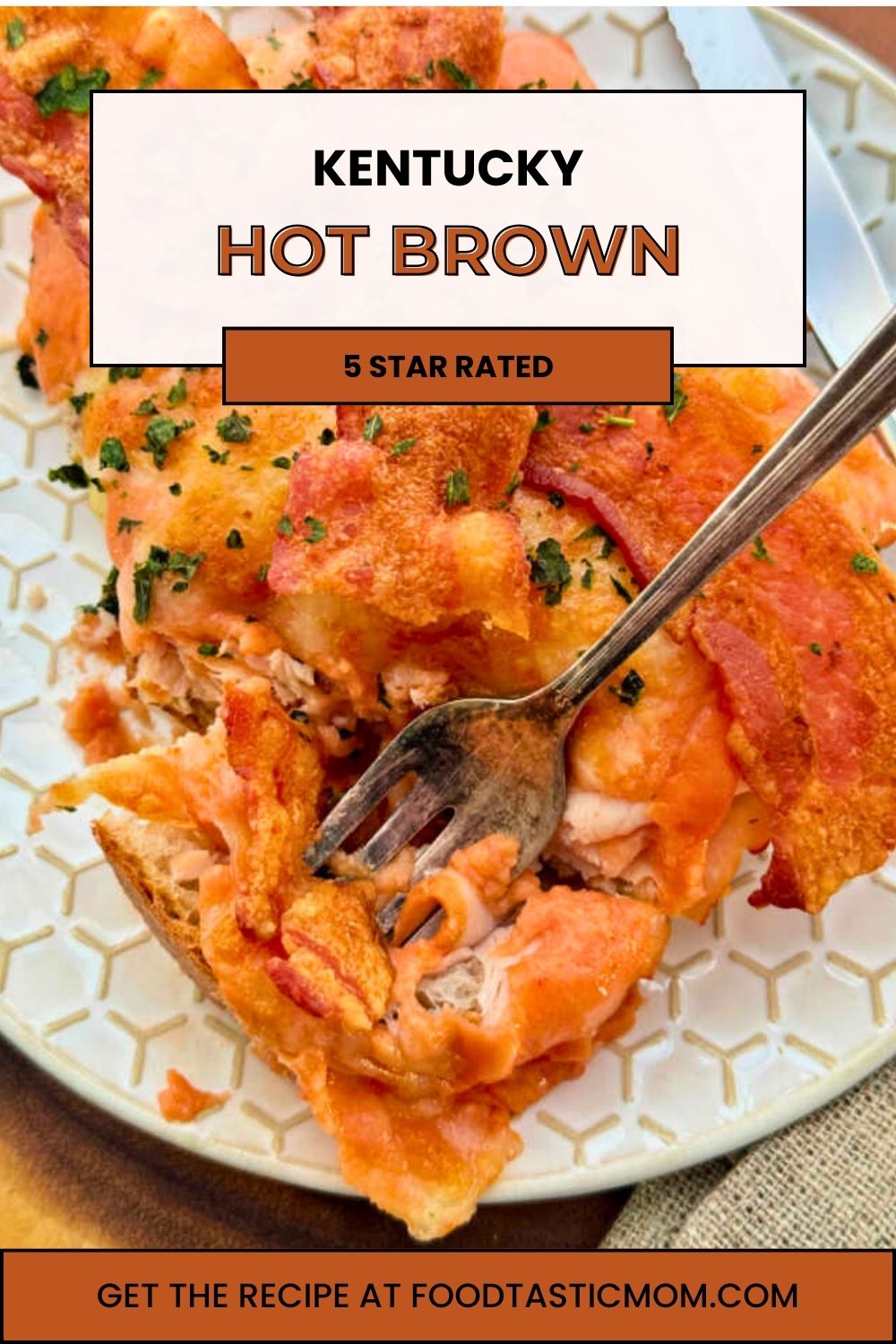 The Brown Hotel's Kentucky Hot Brown Sandwich recipe is a Louisville tradition and a must make open-faced turkey sandwich. via @foodtasticmom