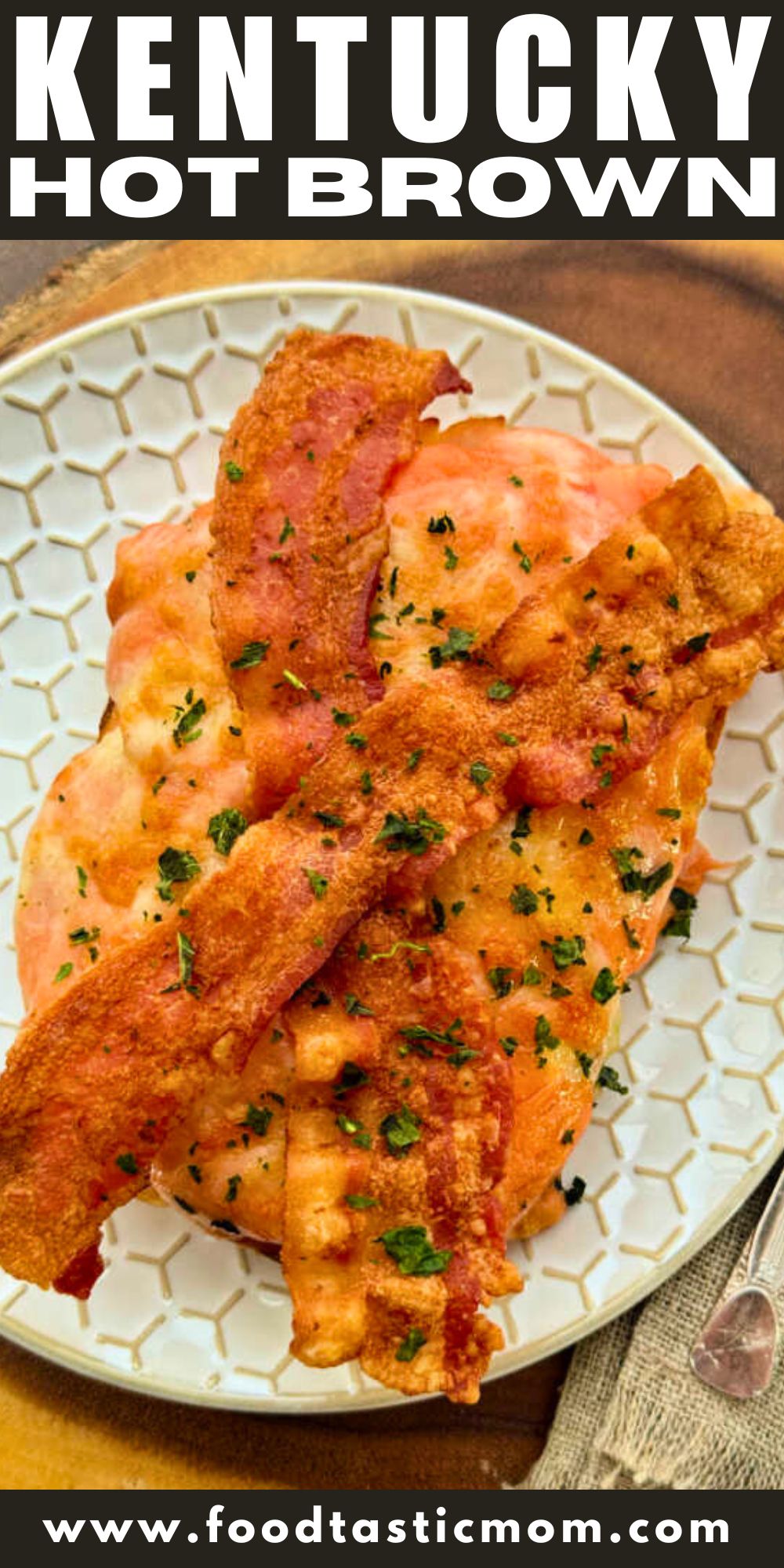 The Brown Hotel's Kentucky Hot Brown Sandwich recipe is a Louisville tradition and a must make open-faced turkey sandwich. via @foodtasticmom