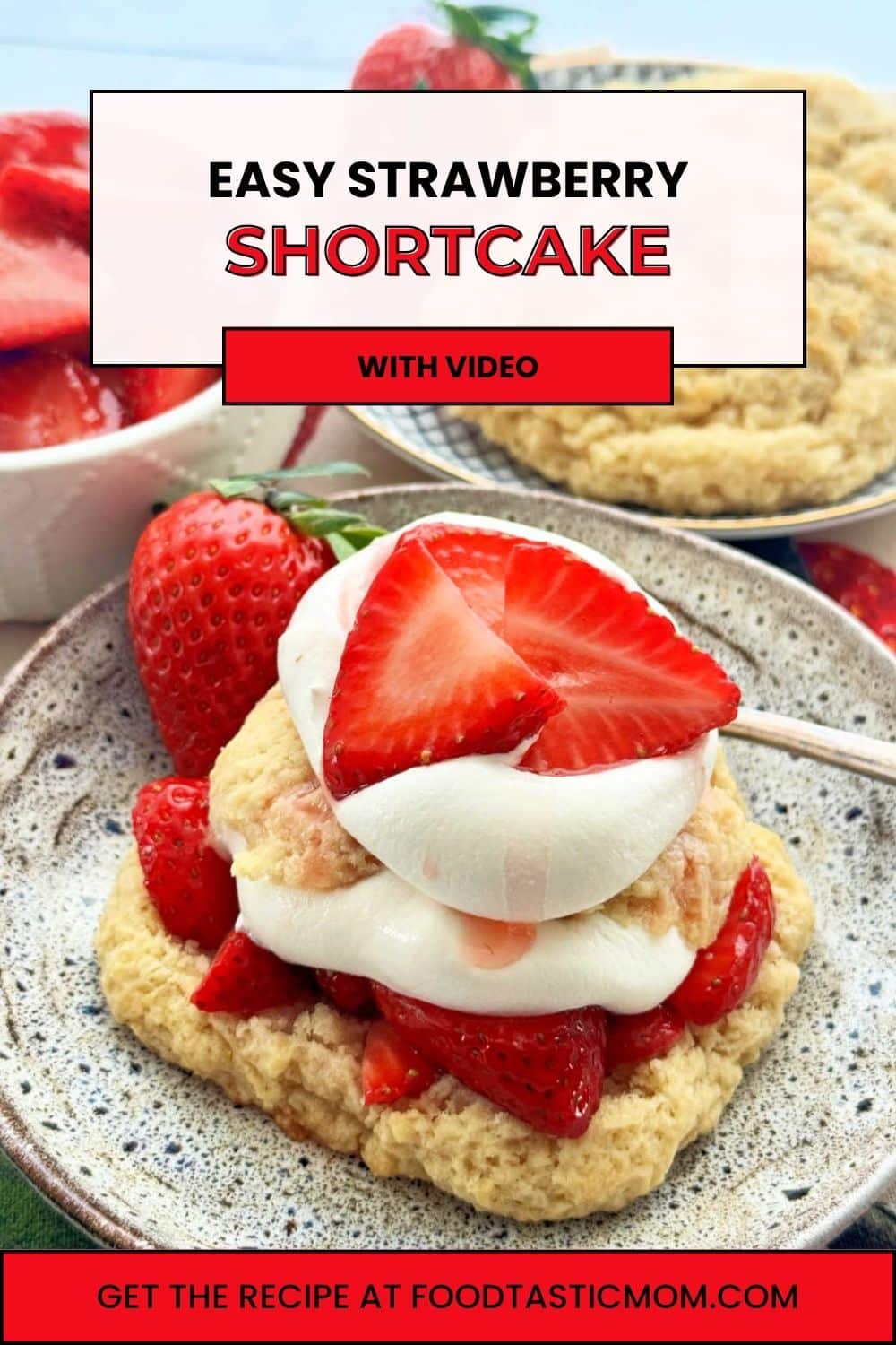 Simple ingredients like flour, butter and buttermilk combine for this classic dessert. This is a truly stellar strawberry shortcake recipe. via @foodtasticmom