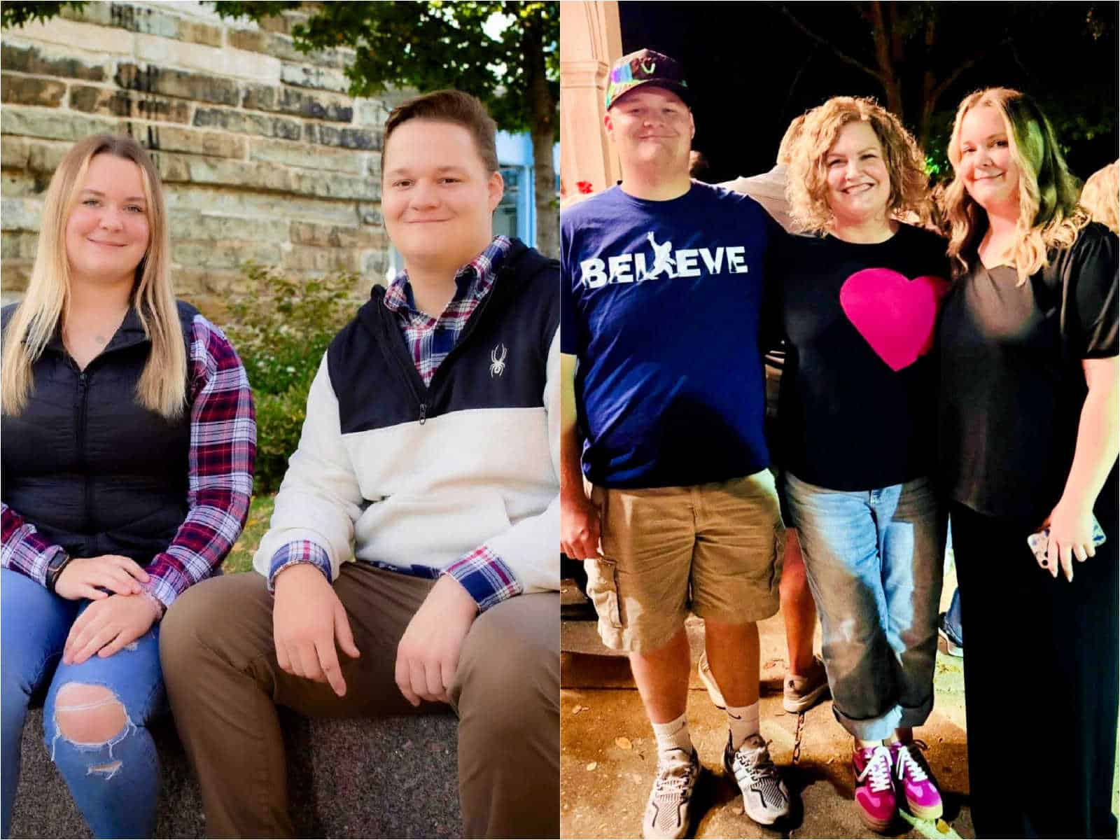 my children caleb and hannah