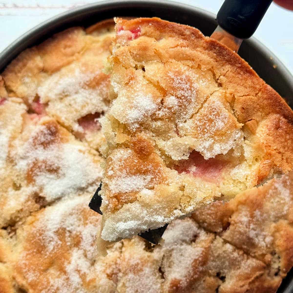 Rhubarb Cake