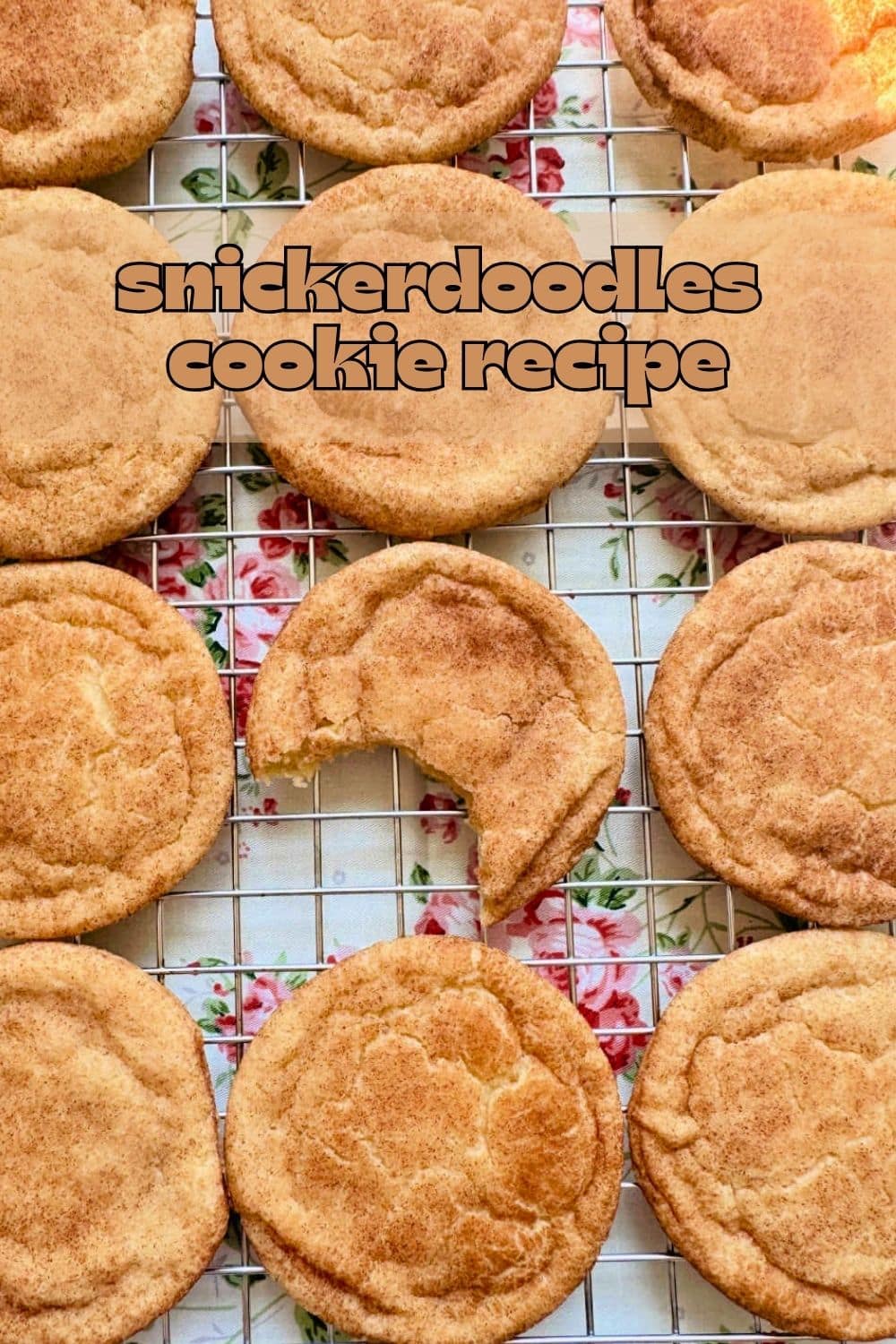 This is my Grandma's snickerdoodles cookie recipe that I grew up with. They are soft and chewy in the center and kissed with cinnamon sugar. via @foodtasticmom
